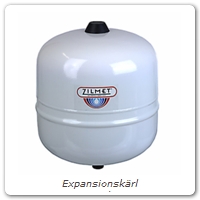 Expansionskärl 
12-18 liter